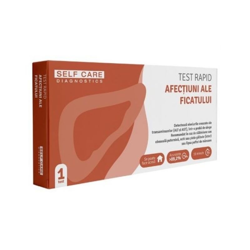 Test rapid afectiuni ale ficatului, 1 bucata, Self Care