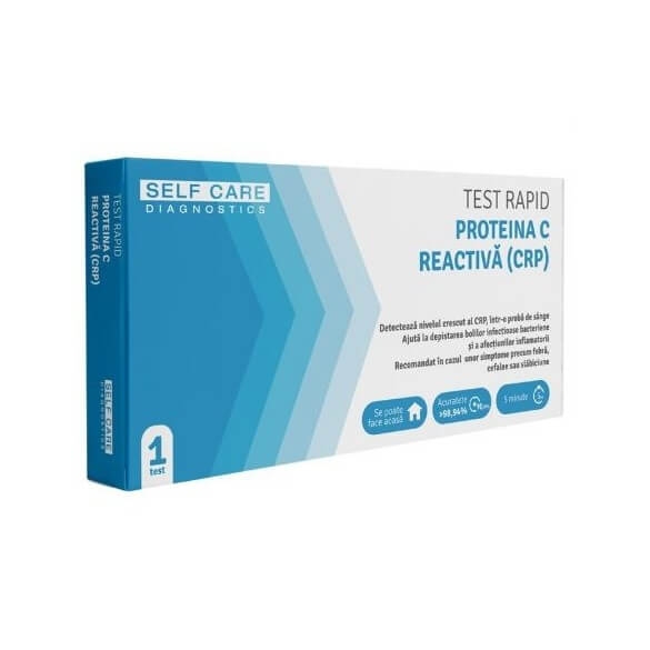 Test rapid proteina C reactiva (CRP), 1 buc, Self Care