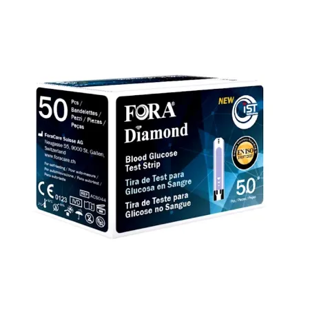 Fora Teste glicemie Diamond x 50 teste