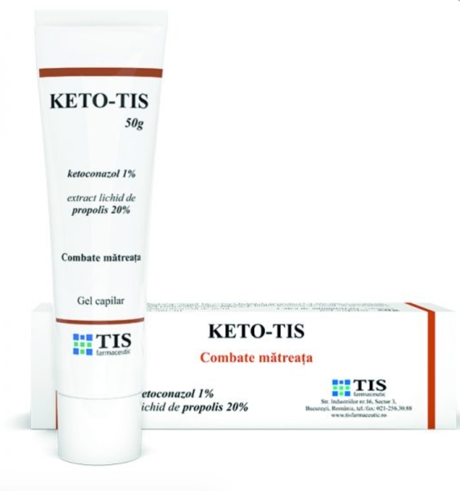 Keto-Tis gel capilar, 50 g, Tis Farmaceutic