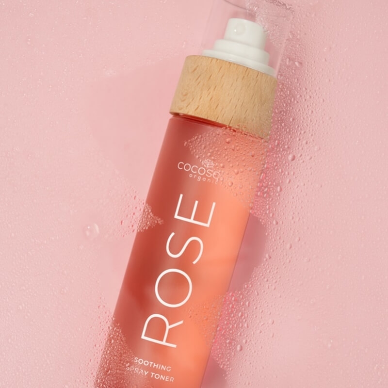 Toner spray Rose Soothing, 110 ml, Cocosolis