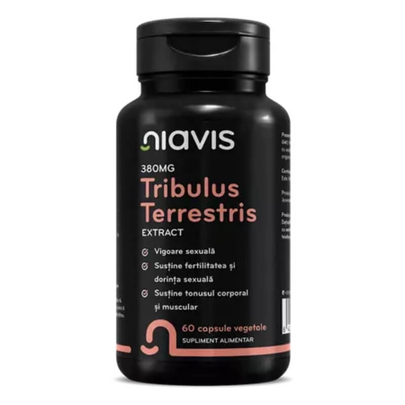 Tribulus Terrestris extract, 380 mg, 60 capsule, Niavis