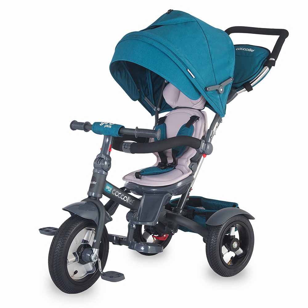 Coccolle tricicleta multifunctionala Giro Plus albastru