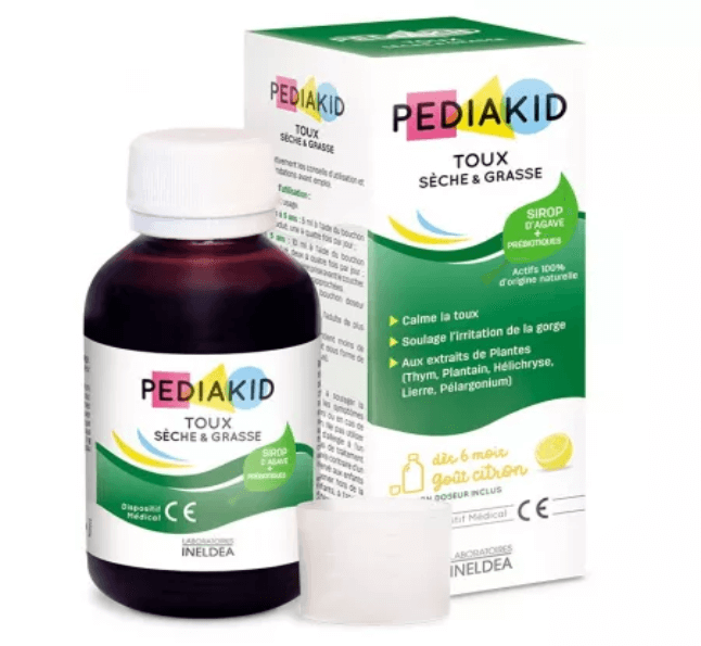 Pediakid - Toux Seche&Grasse sirop de tuse 125ml