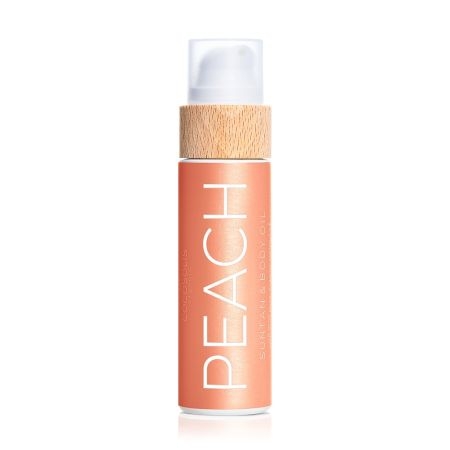 Ulei bronzant pentru fata si corp Peach Suntan & Body Oil, 100 ml, Cocosolis