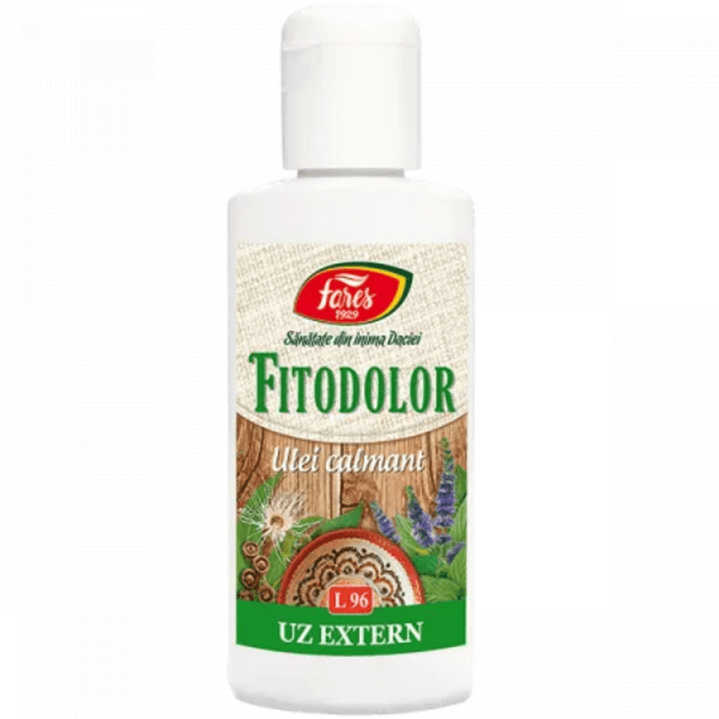 Ulei calmant Fitodolor L96, 100 ml, Fares