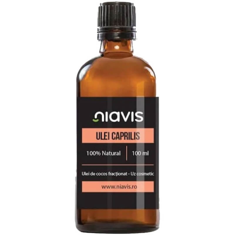 Ulei Caprilis (ulei de cocos fractionat), 100 ml, Niavis