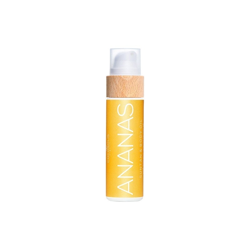 Ulei de corp bronzant Ananas, 110 ml, Cocosolis