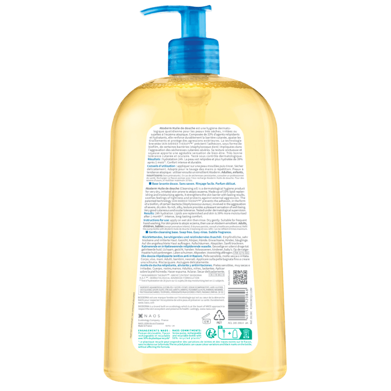 Ulei de dus Atoderm, 1000ml, Bioderma