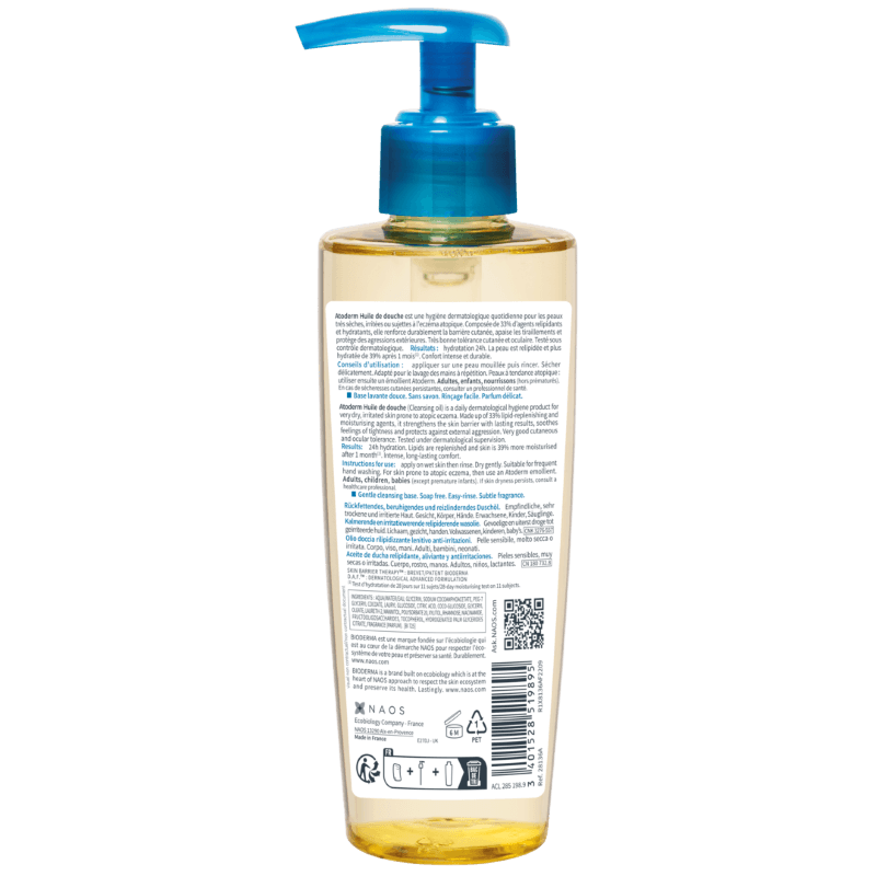 Ulei de dus Atoderm, 200 ml, Bioderma