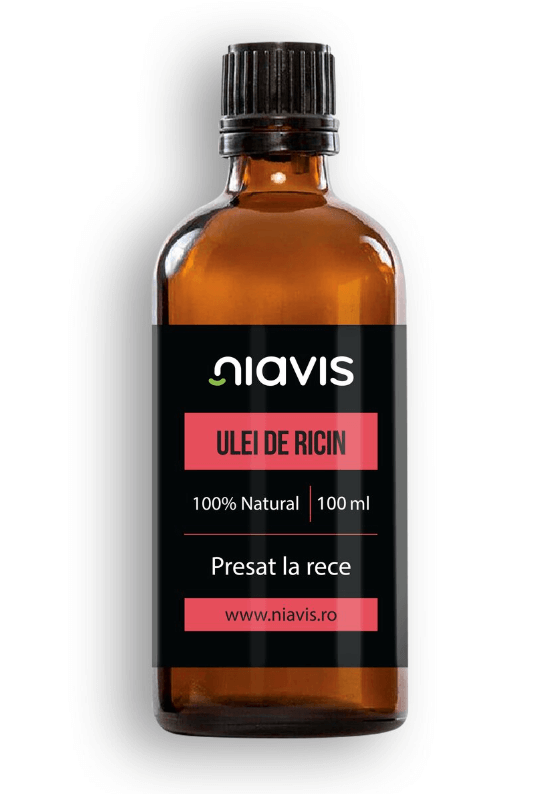 Ulei de ricin, 100 ml, Niavis