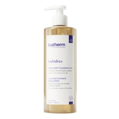Ulei de spalare emolient, Ivahidra+, 400 ml, Ivatherm