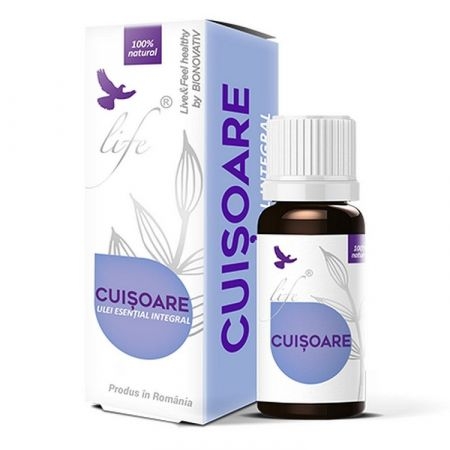 Ulei esential integral de cuisoare Life, 10 ml, Bionovativ
