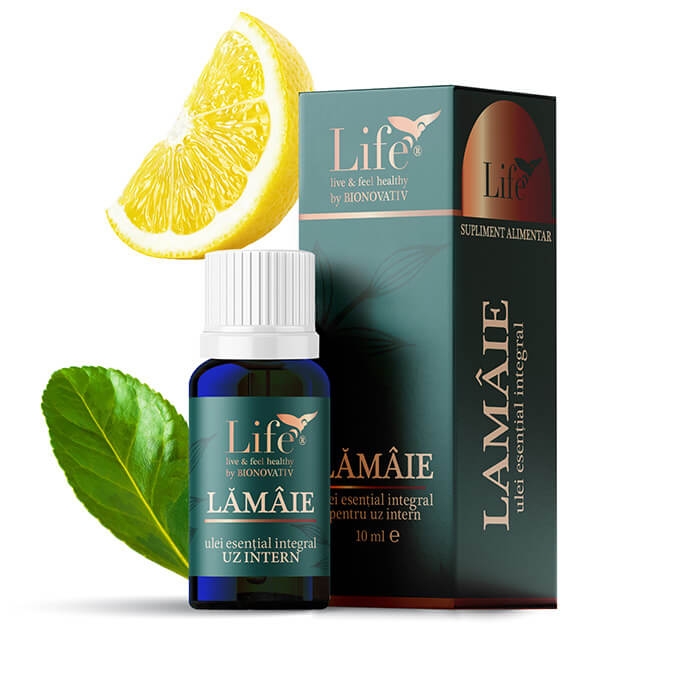 Ulei esential integral de lamaie Life, 10 ml, Bionovativ