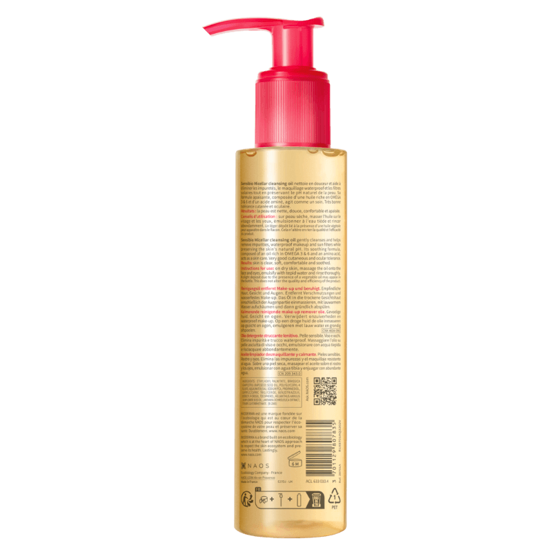Ulei micelar de curatare Sensibio, 150 ml, Bioderma