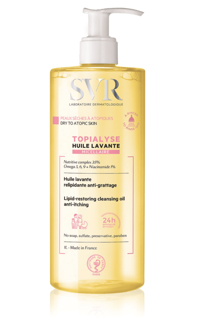 Ulei micelar lavant Topialyse, 1 L, SVR