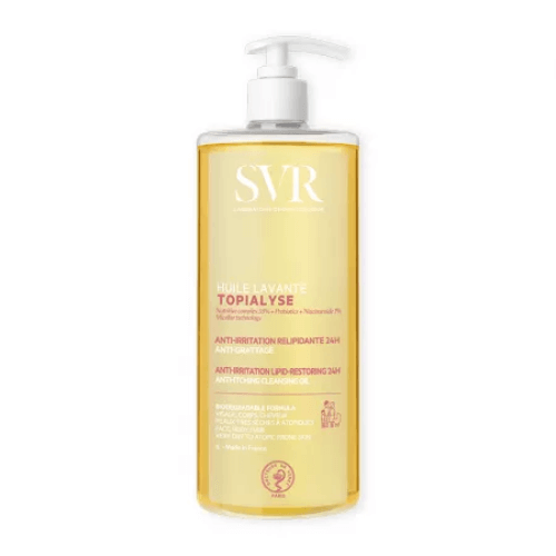 Ulei micelar lavant Topialyse, 1 L, SVR