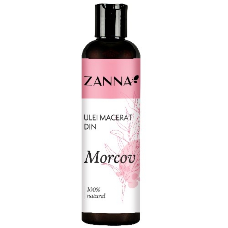 Ulei macerat din morcov, 200 ml, Zanna