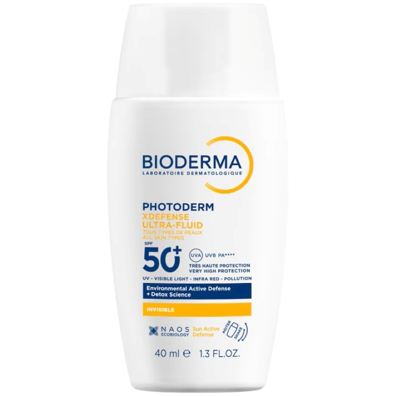 Ultra-fluid invizibil SPF 50+ Photoderm Xdefense, 40 ml, Bioderma