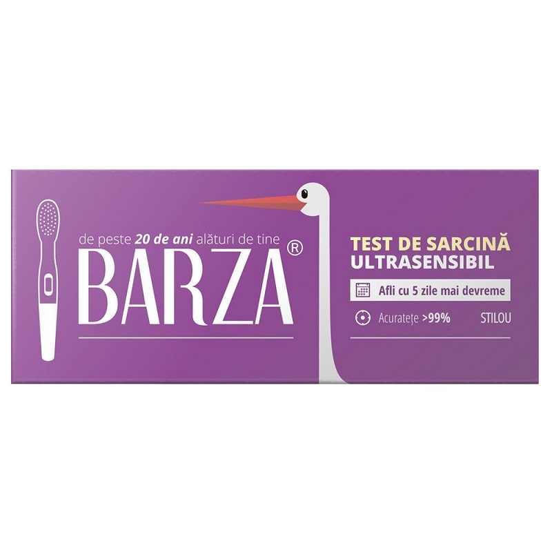 Barza - Test de sarcina jet (stilou) ultrasensibil