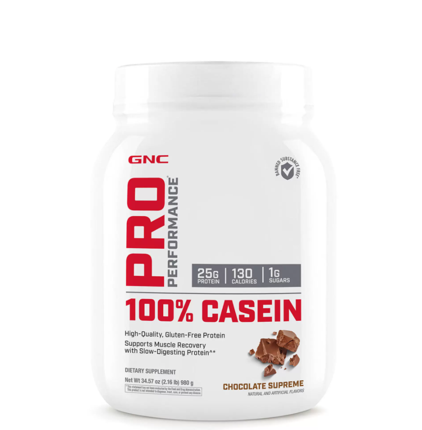 Cazeina cu aroma de ciocolata Pro Performance, 980 g, GNC