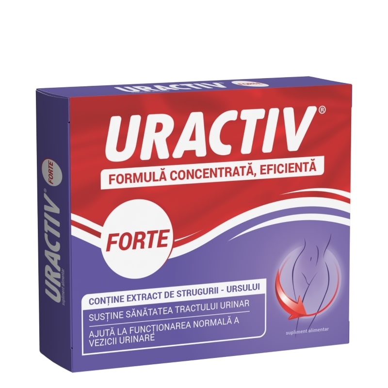 Uractiv forte, 10 capsule, Terapia