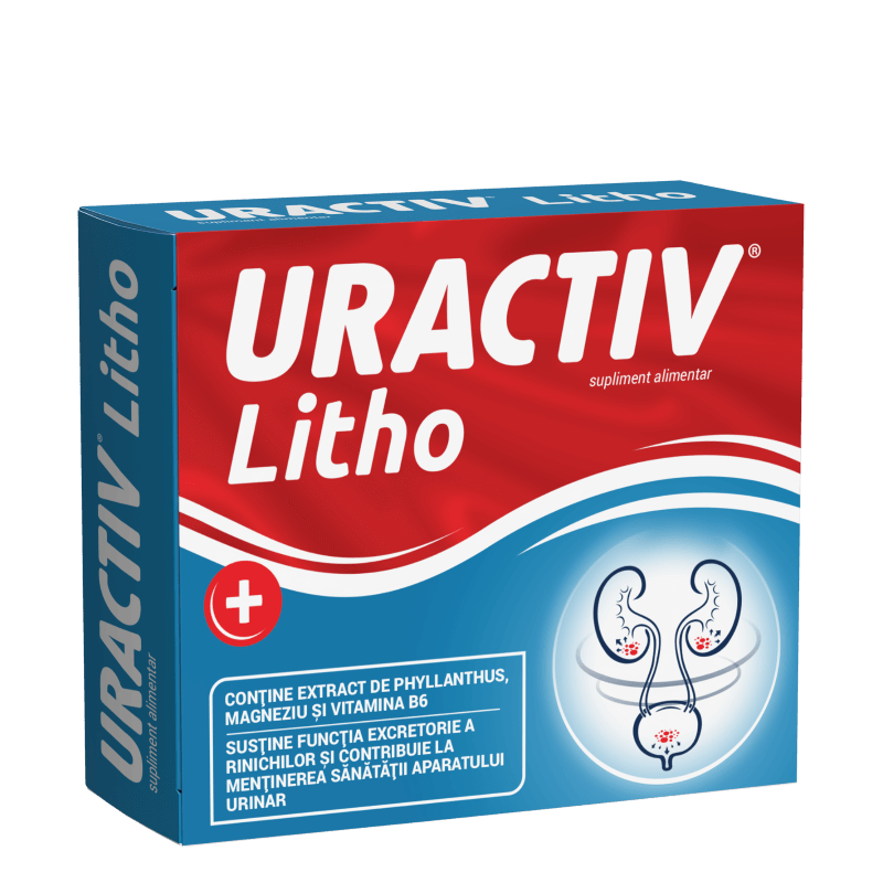 Uractiv Litho, 30 capsule, Terapia