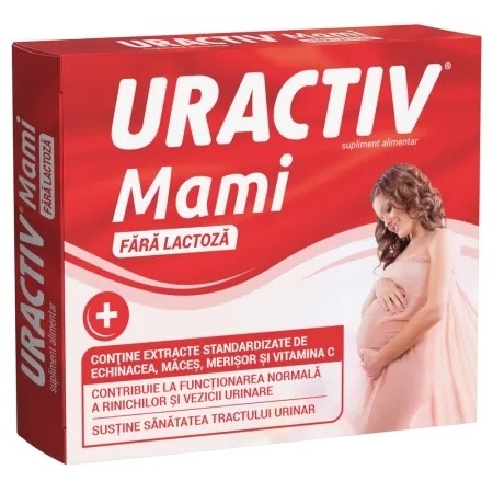 Uractiv mami fara lactoza, 21 capsule, Terapia