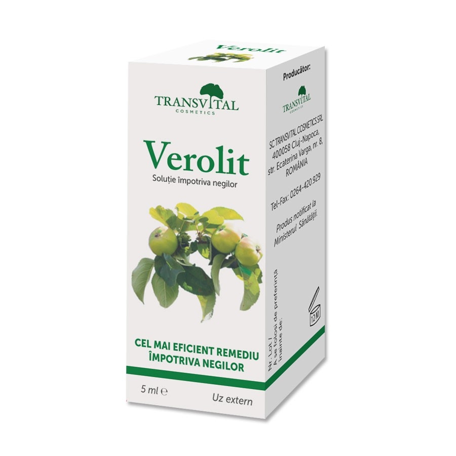 Verolit Solutie Contra Negilor 5ml