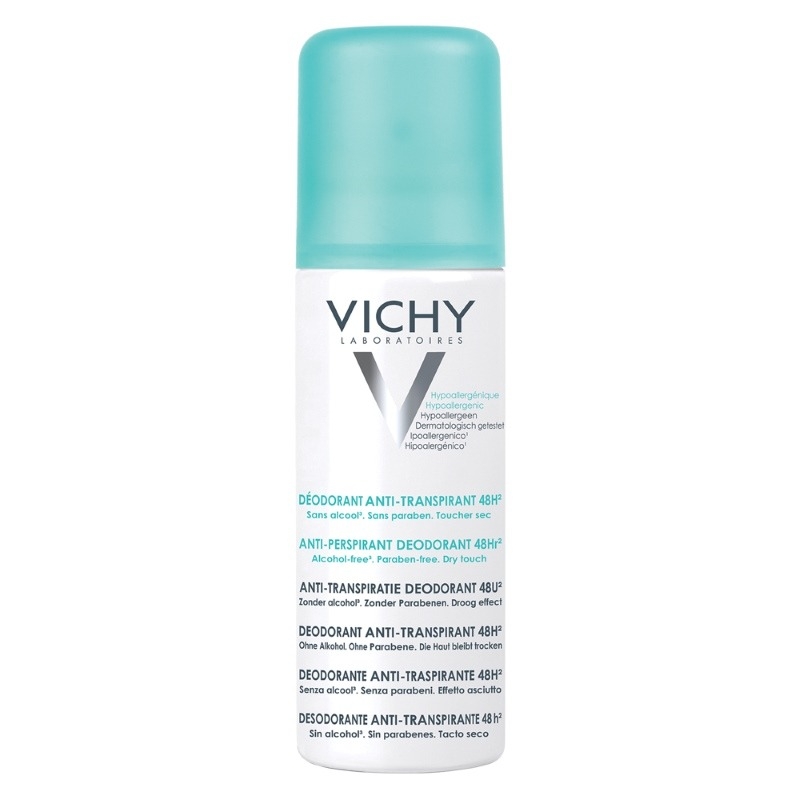 Deo spray antiperspirant fara alcool, 125ml, Vichy