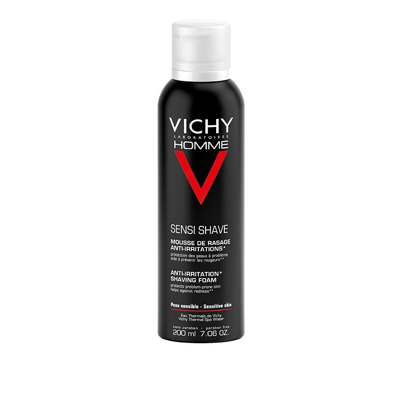 Homme spuma pentru barbierit anti-iritatii, 200ml, Vichy