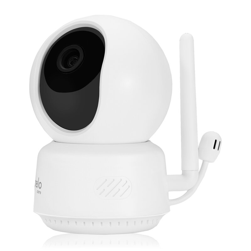 Video monitor, Lionelo, Babyline 9.1, Conexiune prin aplicatia Lionelo Smart, Pana la 8h de functionare, Comunicare bidirectionala, Cu senzor de miscare si sunete Alb