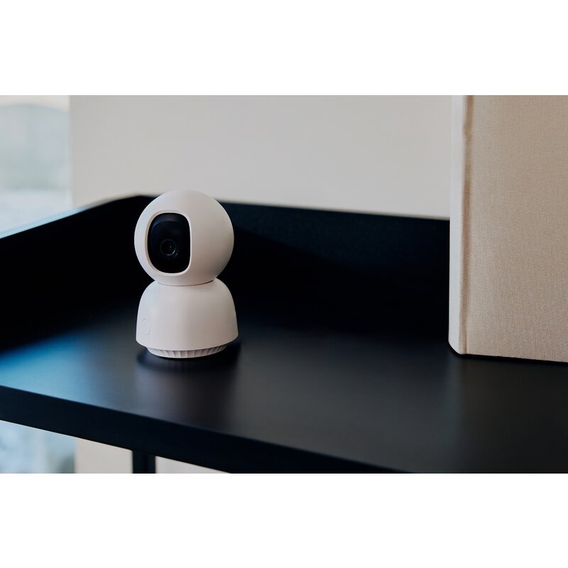 Video monitor, Lionelo, Babyline, View, Integrare AI, Mod de noapte 8 m cu 6 leduri, Unghi 100 grade, 4 cantece si zgomote din natura, Senzor de temperatura si umiditate, Zoom 4X, Alb