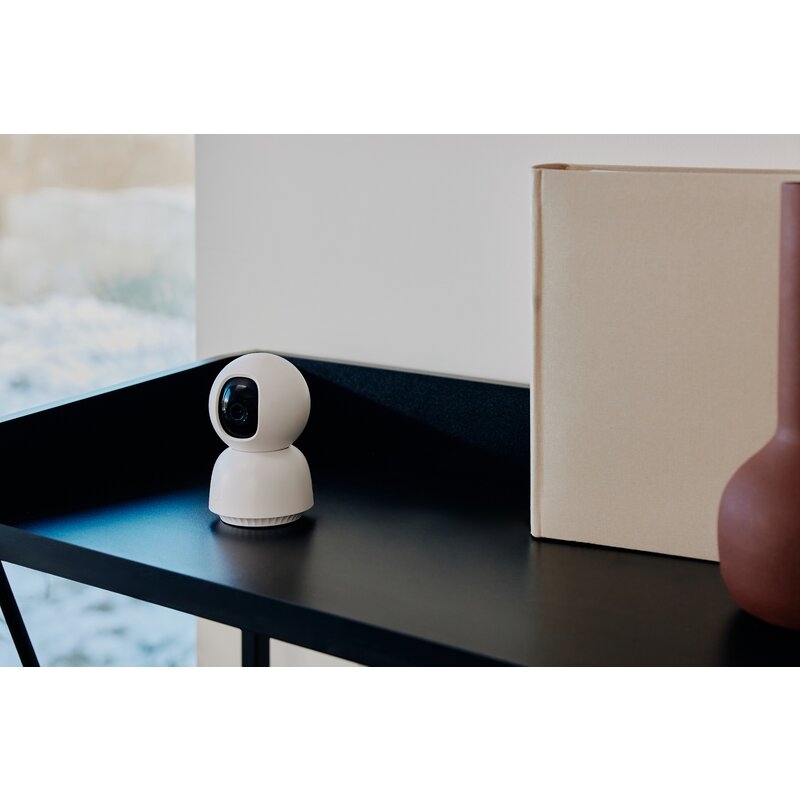 Video monitor, Lionelo, Babyline, View, Integrare AI, Mod de noapte 8 m cu 6 leduri, Unghi 100 grade, 4 cantece si zgomote din natura, Senzor de temperatura si umiditate, Zoom 4X, Alb