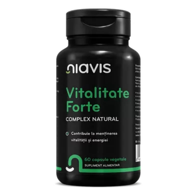 Vitalitate Forte complex natural, 60 capsule, Niavis
