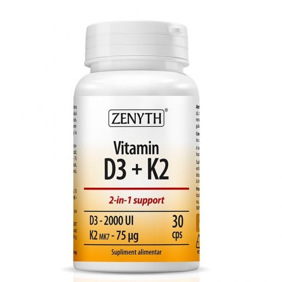Zenyth - Vitamina D3+K2 30caps