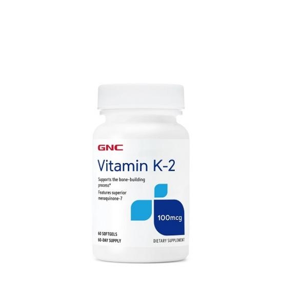 GNC - Vitamin K-2 100mcg 60cps