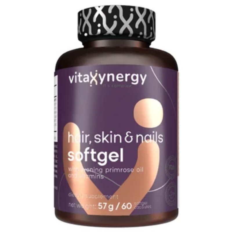 Vitamine pentru par, piele si unghii, 60 capsule moi, Vitaxynergy