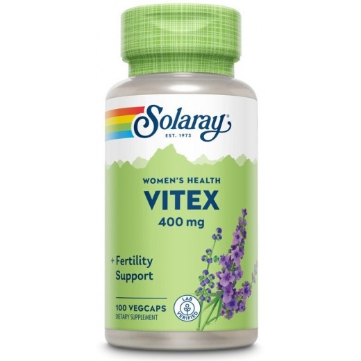 Vitex Solaray, 400 mg, 100 capsule, Secom
