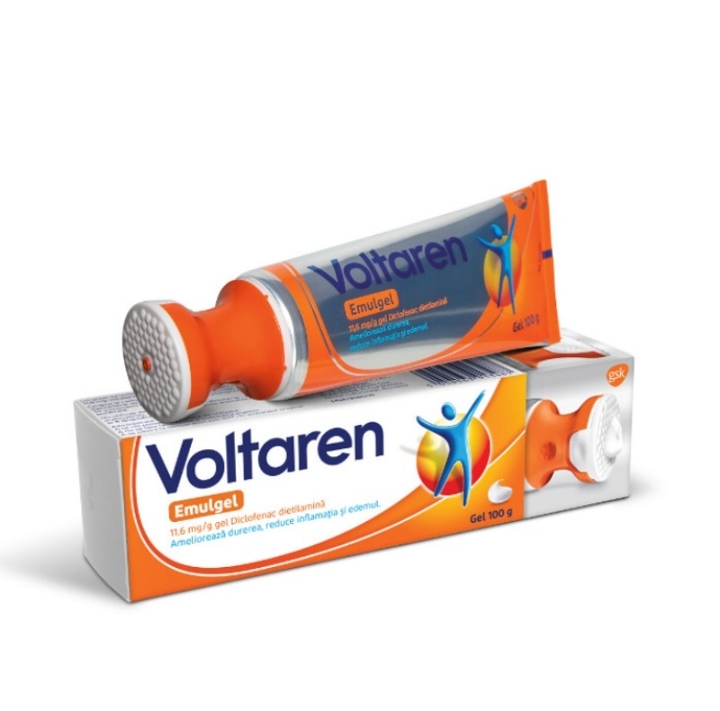 Voltaren emulgel cu aplicator, 11.6mg, 100 g, Haleon