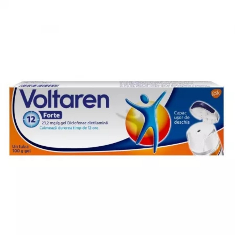 Voltaren Forte gel, 23.2mg/g, 100 g, Haleon