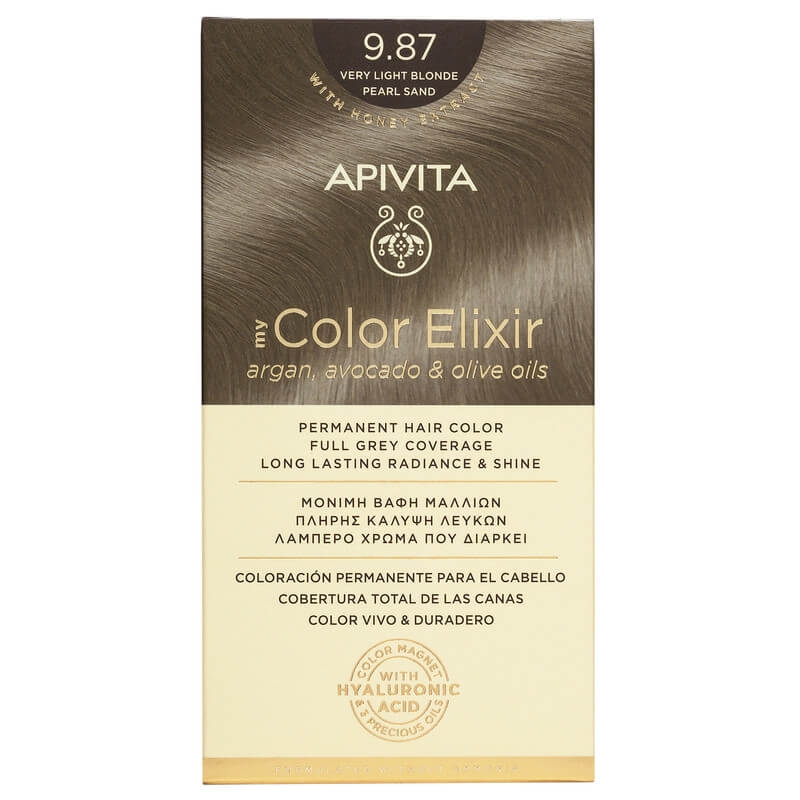 Vopsea de par My Color Elixir N9.87, 155 ml, Apivita