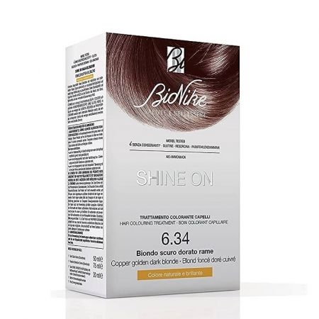 Vopsea pentru par Nr. 6.34 Coper Golden Dark Blonde Shine On, BioNike