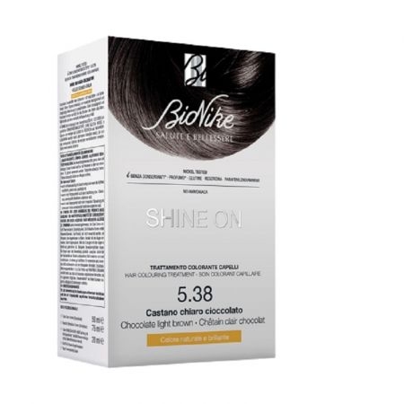 Vopsea pentru par Nr. 5.38 Chocolate Light Brown Shine On, BioNike