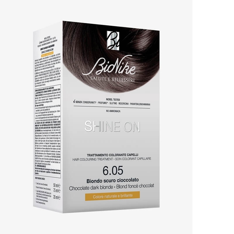 Vopsea pentru par Nr. 6.05 Chocolate Dark Blonde Shine On, BioNike