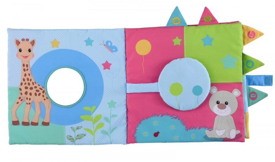 Vulli Carte senzoriala Girafa Sophie, dimensiune mare