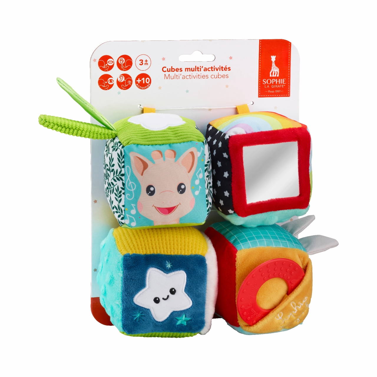 Vulli Cuburi multi-activitati girafa Sophie
