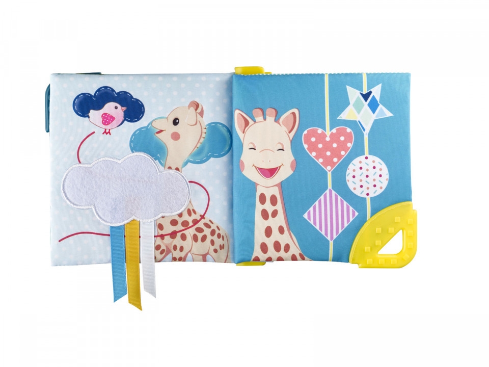 Vulli Set Cadou Girafa Sophie, Zornaitoare si carticica cu activitati