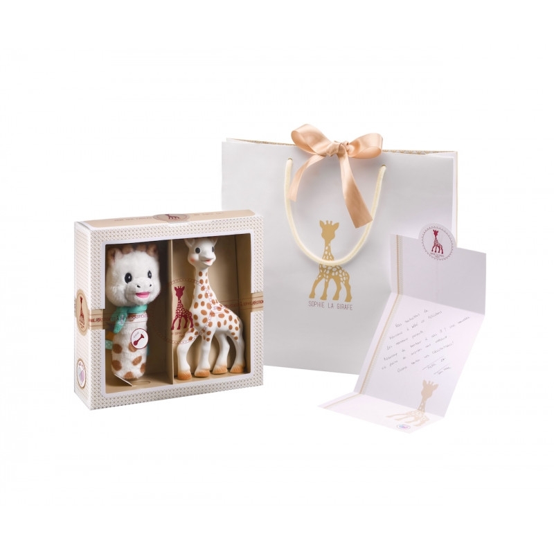 Vulli Set de naștere Girafa Sophie si zornaitoare Sweety Sophie