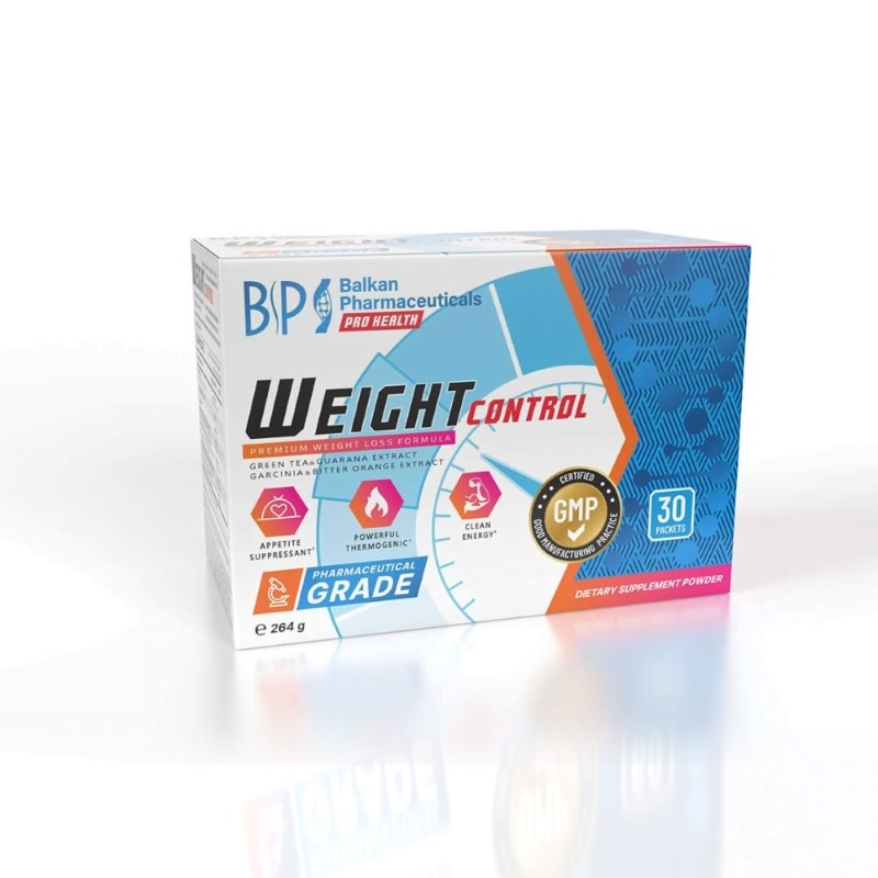 Weight Control 8.8 g, 30 plicuri, Balkan Pharmaceuticals